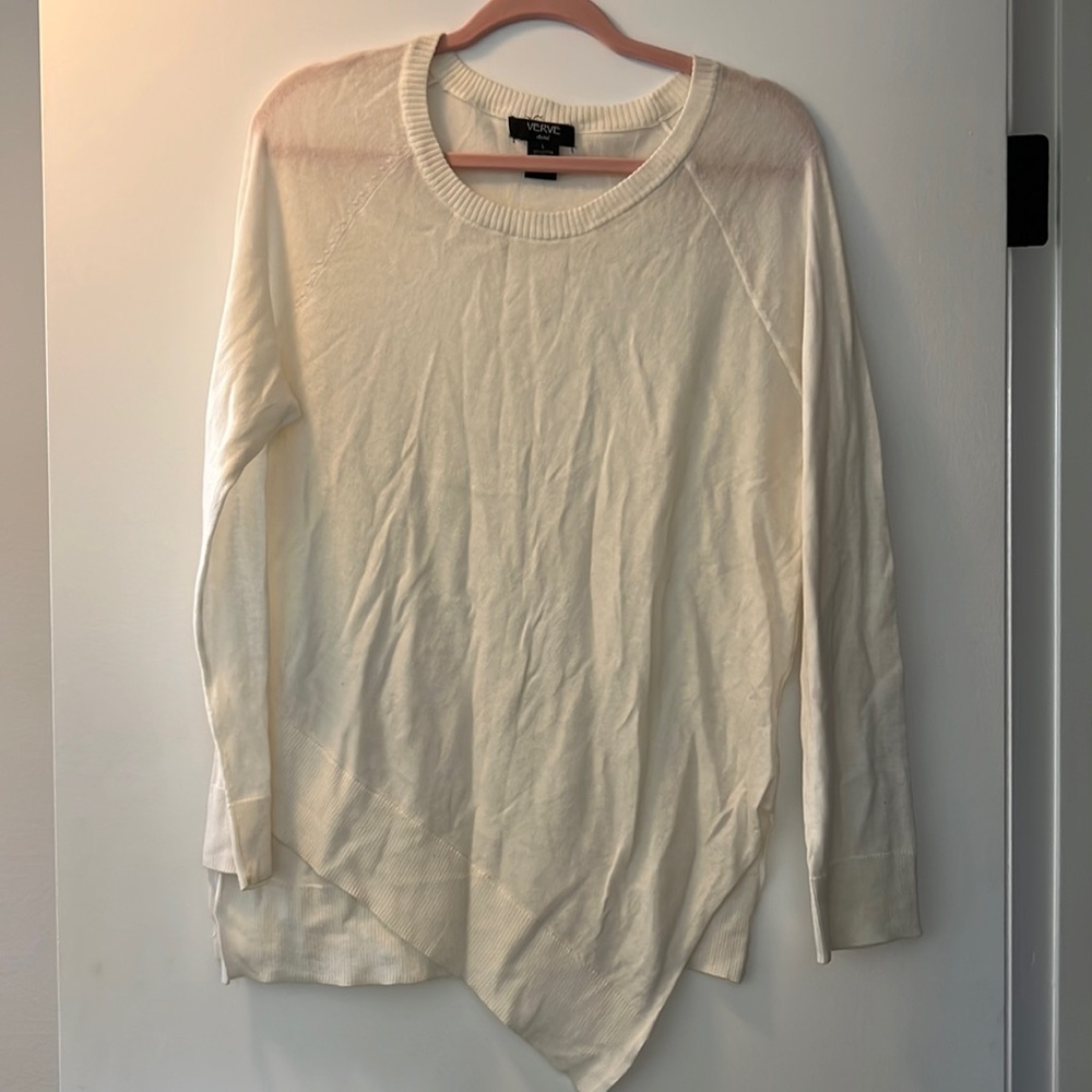 Womens White Sweater
